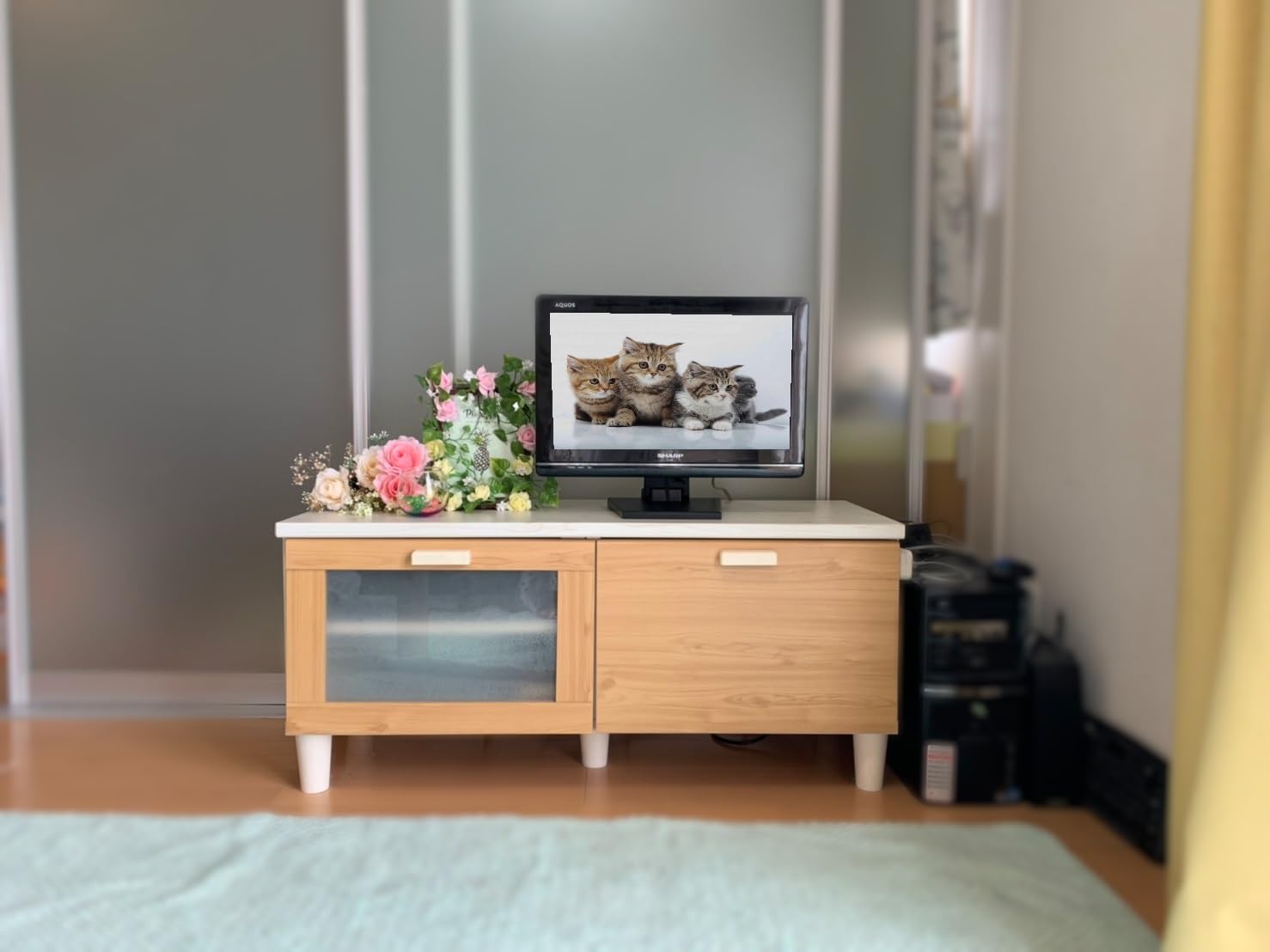 2011年製 19V型液晶テレビ GA90 Amazon | SATTLELADEN 液晶テレビ 19V型 2011年製 LC-19K5 ブラック